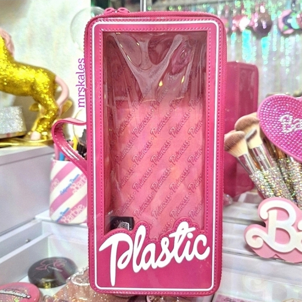 "Life Is Plastic" Makeup Case